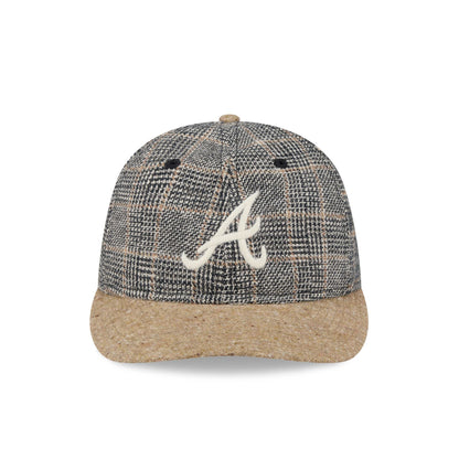 Atlanta Braves Three Looms Vintage Tweed Retro Crown 59FIFTY Fitted Hat