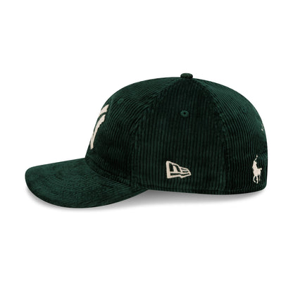 Ralph Lauren x New York Yankees Green Corduroy Retro Crown 9FIFTY Adjustable Hat