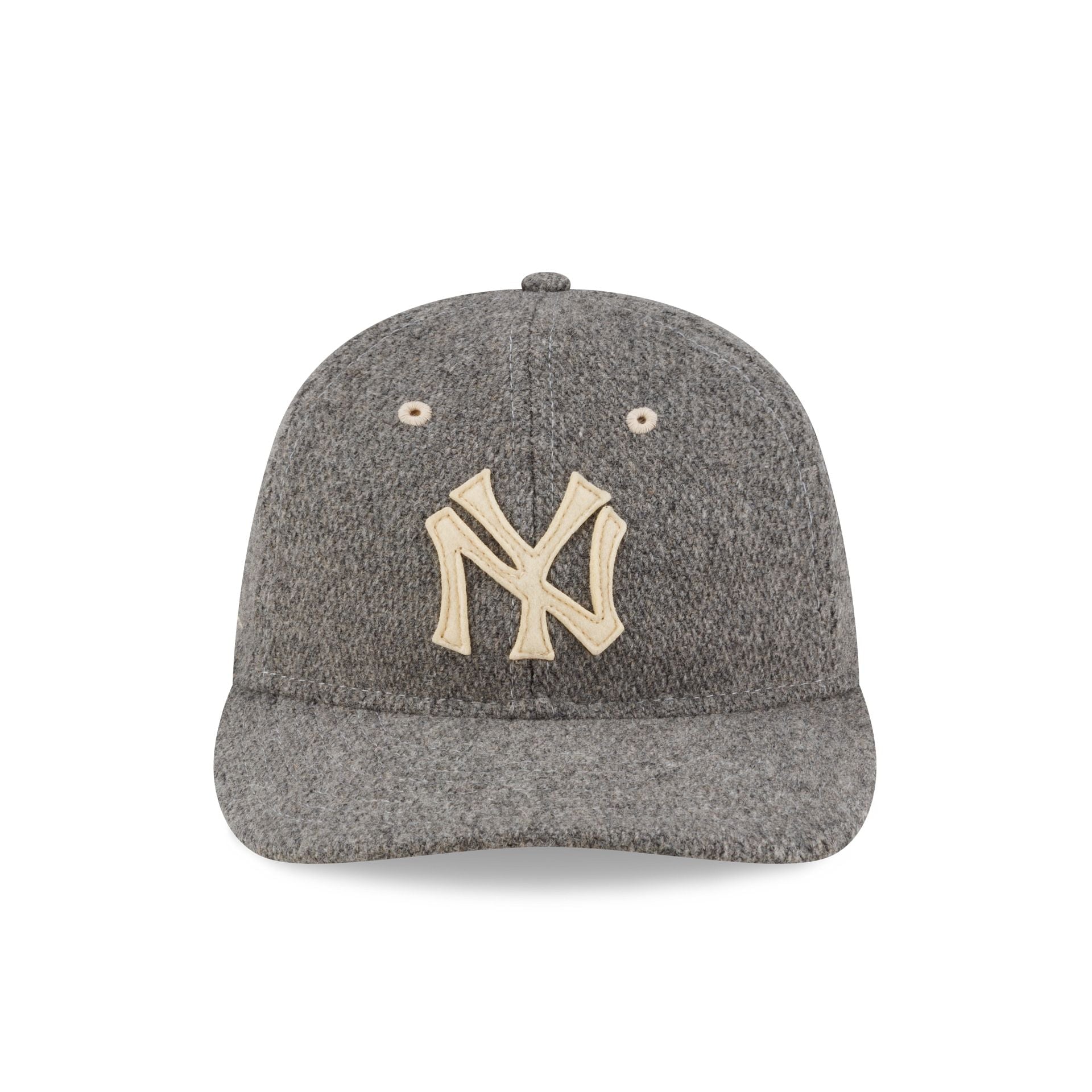 Ralph Lauren x New York Yankees Heather Gray Wool Retro Crown 9FIFTY Adjustable Hat