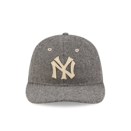 Ralph Lauren x New York Yankees Heather Gray Wool Retro Crown 9FIFTY Adjustable Hat