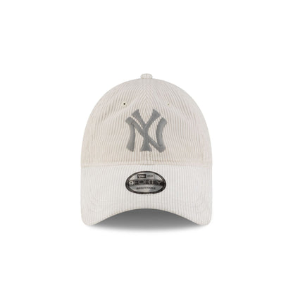 Ralph Lauren x New York Yankees Chrome Corduroy Long Bill 9FORTY Adjustable Hat