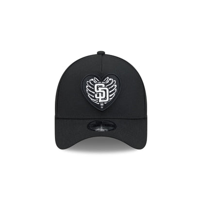 San Diego Padres Skeletal Heart 9FORTY A-Frame Snapback Hat