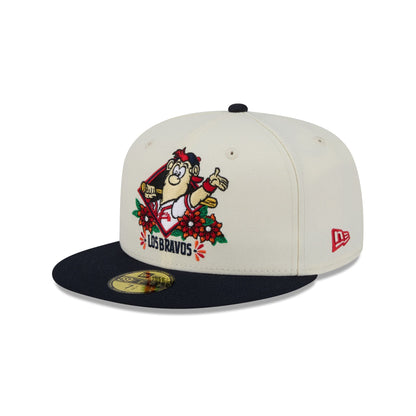 Atlanta Braves Day of the Dead Sugar Skull Mascot 59FIFTY Fitted Hat