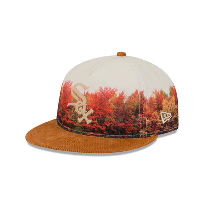 Chicago White Sox Fall Forest Retro Crown 9FIFTY Adjustable Hat