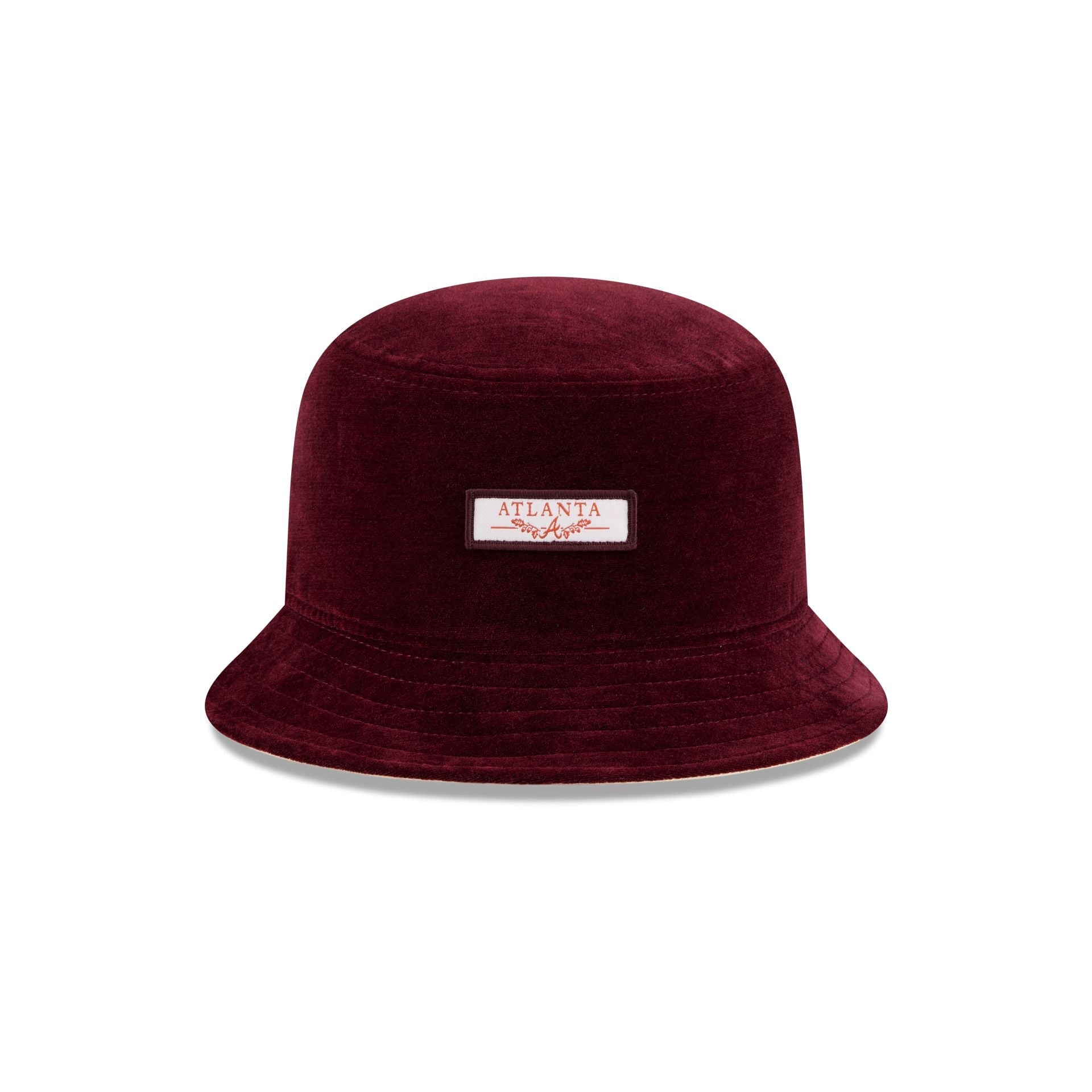 Atlanta Braves Fall Velvet Bucket Hat