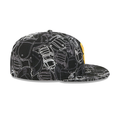 San Diego Padres Cap Scramble 59FIFTY Fitted Hat