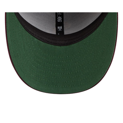 Chicago White Sox Maroon Pre-Curve 59FIFTY Fitted Hat
