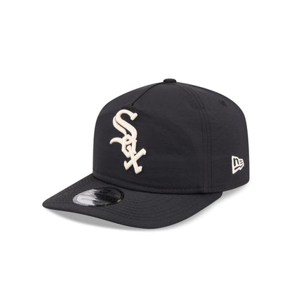 Chicago White Sox Black Nylon 19TWENTY Snapback Hat