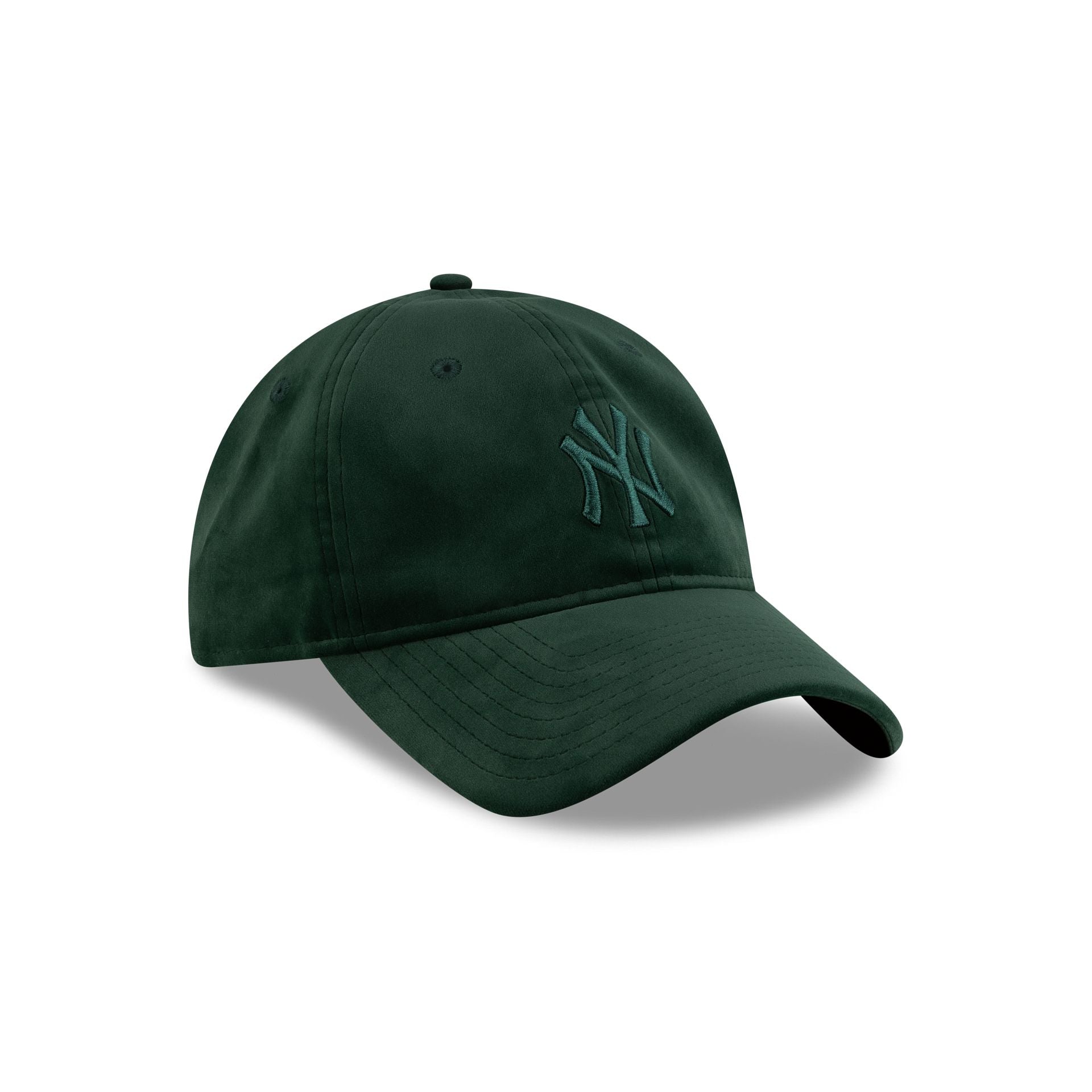 New York Yankees Green Velour 9TWENTY Adjustable Hat