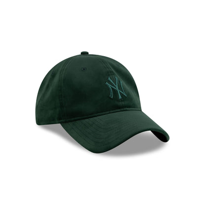 New York Yankees Green Velour 9TWENTY Adjustable Hat
