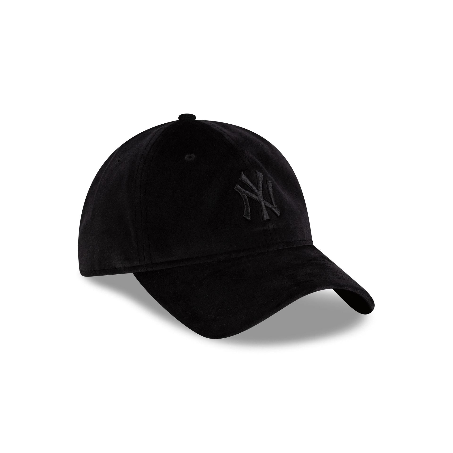 New York Yankees Black Velour 9TWENTY Adjustable Hat