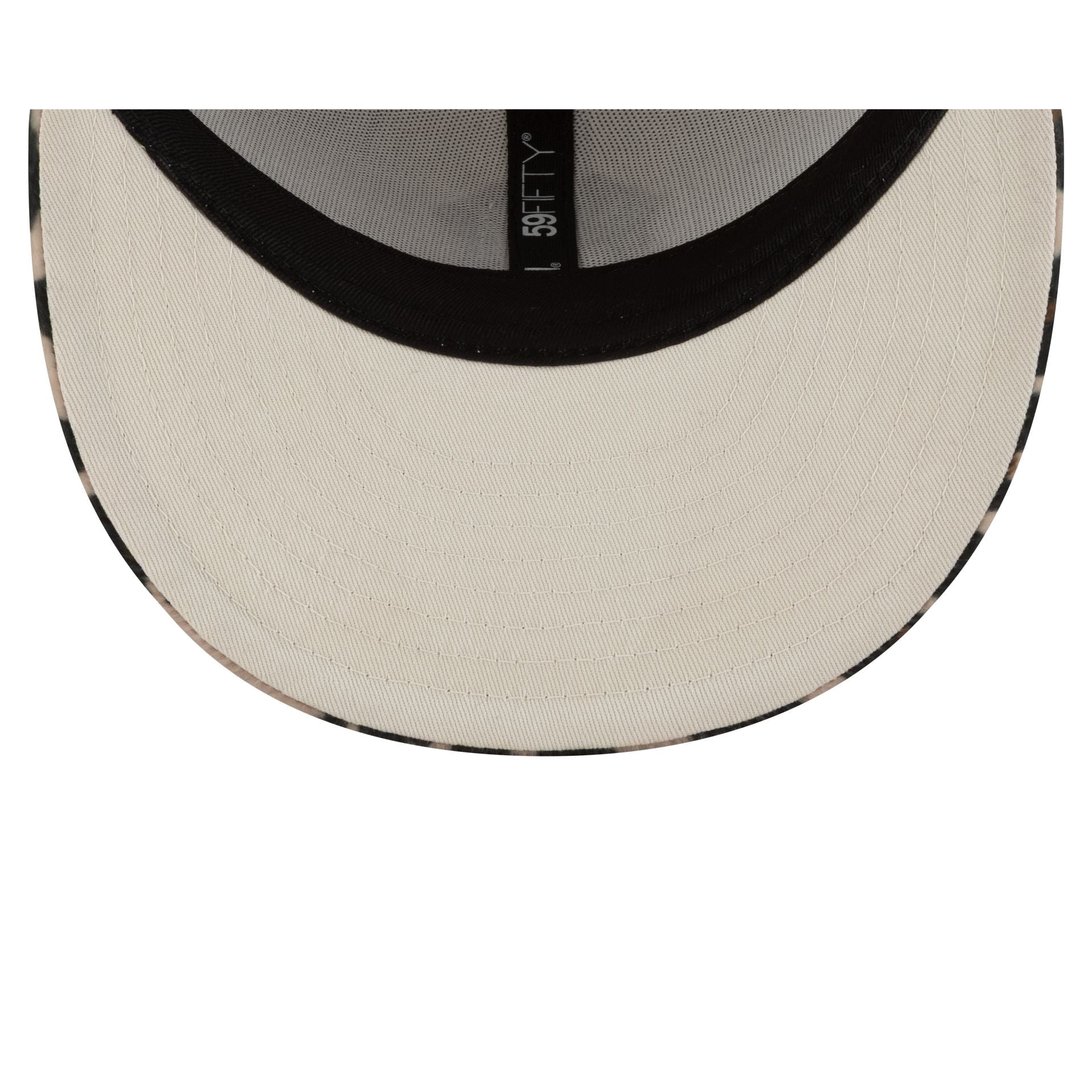 New York Yankees Leopard Print Visor 59FIFTY Fitted Hat