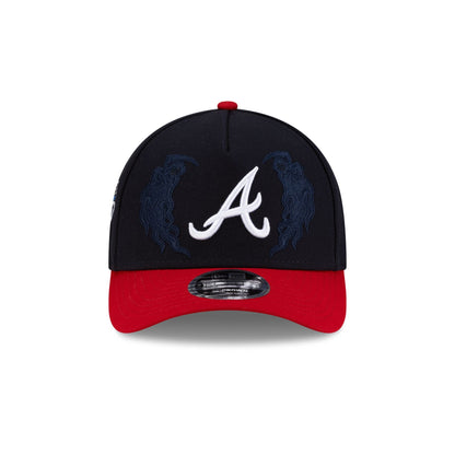Warren Lotas x Atlanta Braves 9FORTY M-Crown A-Frame Snapback Hat