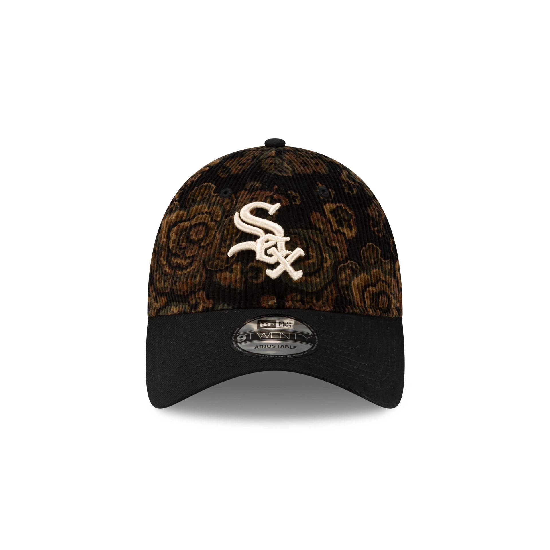 Chicago White Sox Three Looms Floral Corduroy 9TWENTY Adjustable Hat
