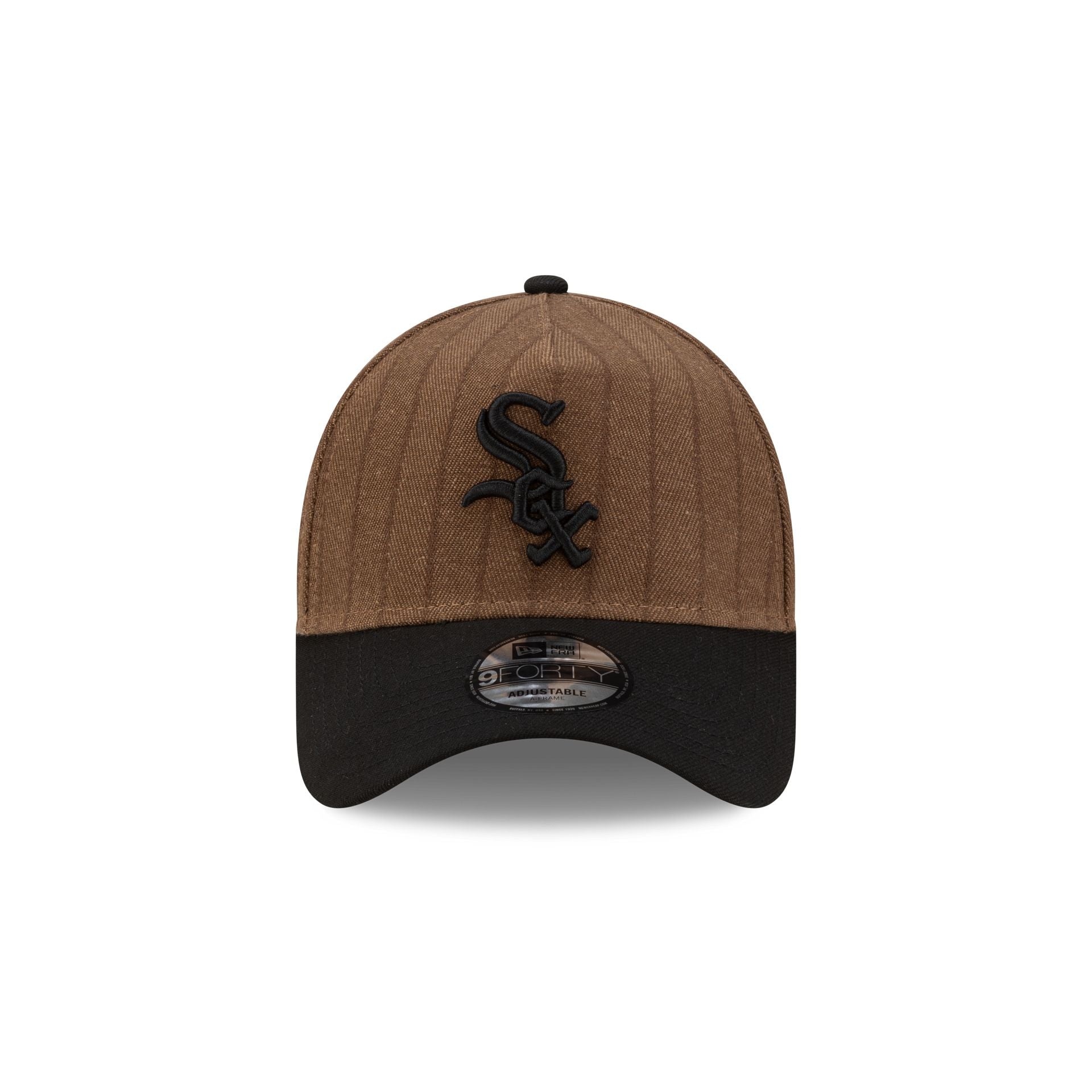 Chicago White Sox Three Looms Wool Pinstripe 9FORTY A-Frame Snapback Hat