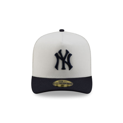 Siegelman Stable x New York Yankees Navy Visor 59FIFTY A-Frame Fitted Hat