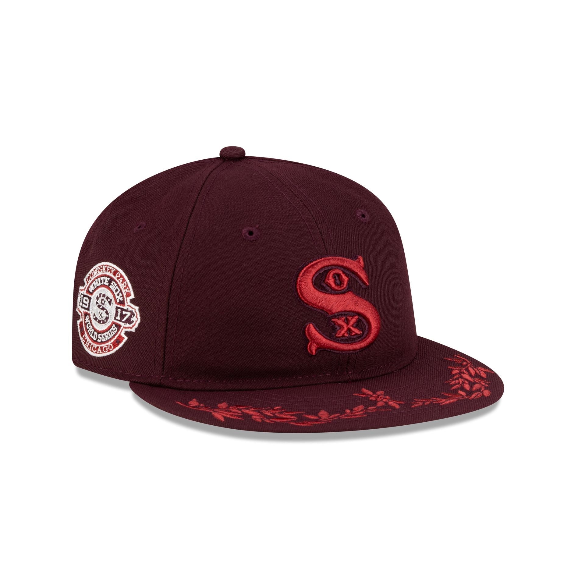 Chicago White Sox Flourishes Retro Crown 9FIFTY Snapback Hat
