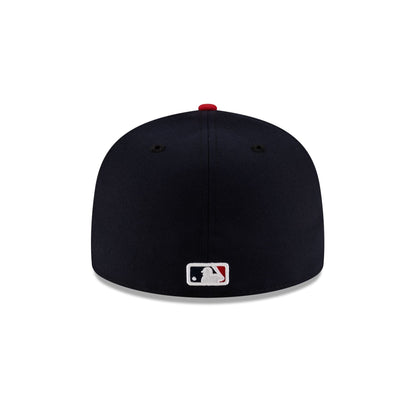 Atlanta Braves Mascot Navy 59FIFTY Fitted Hat
