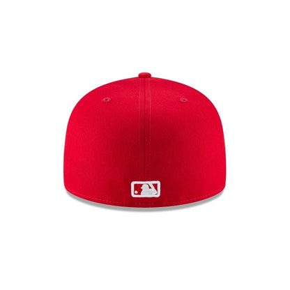 Chicago White Sox Scarlet Basic 59FIFTY Fitted Hat